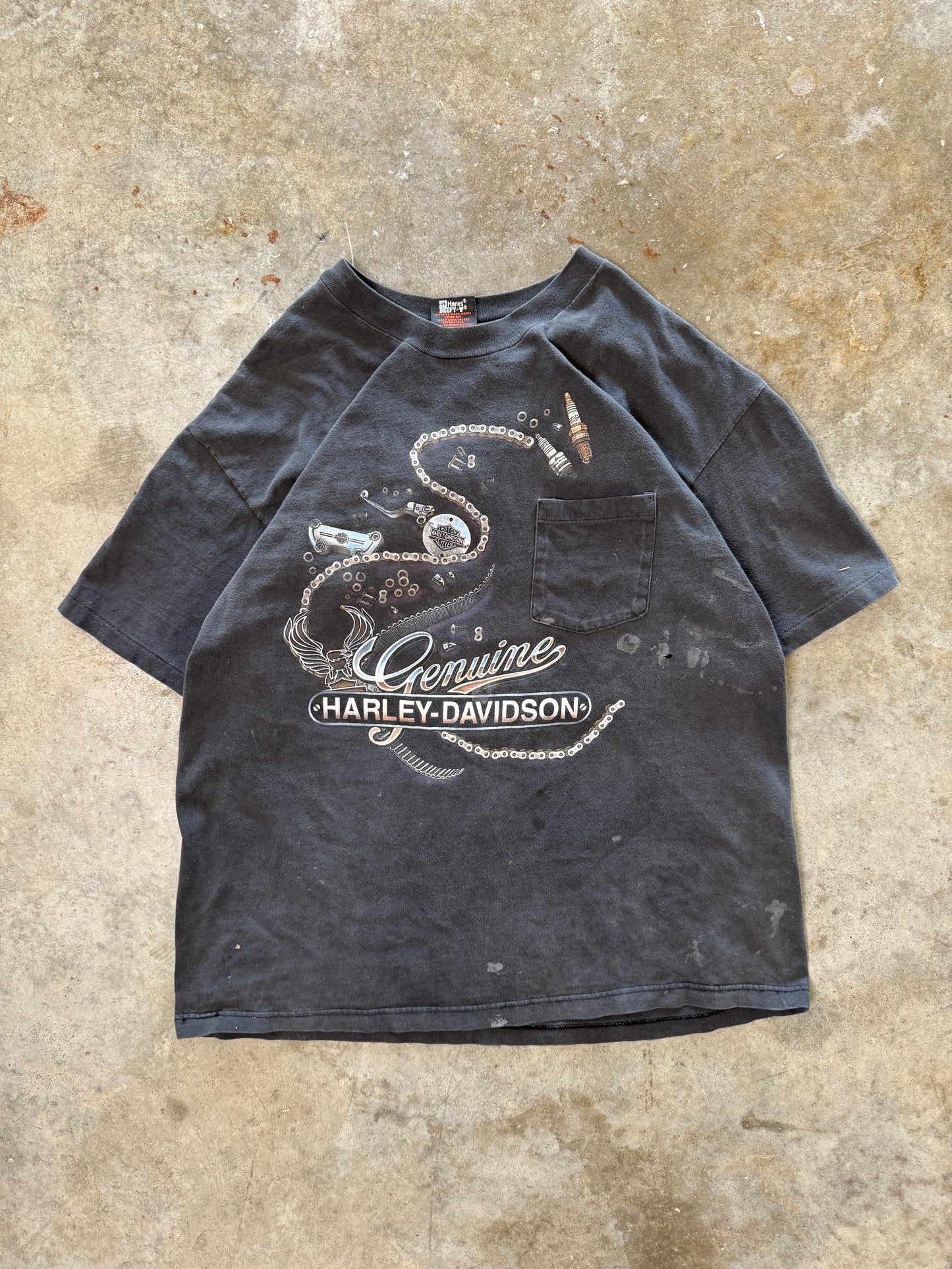 (XL) Vintage Harley Davidson Tee