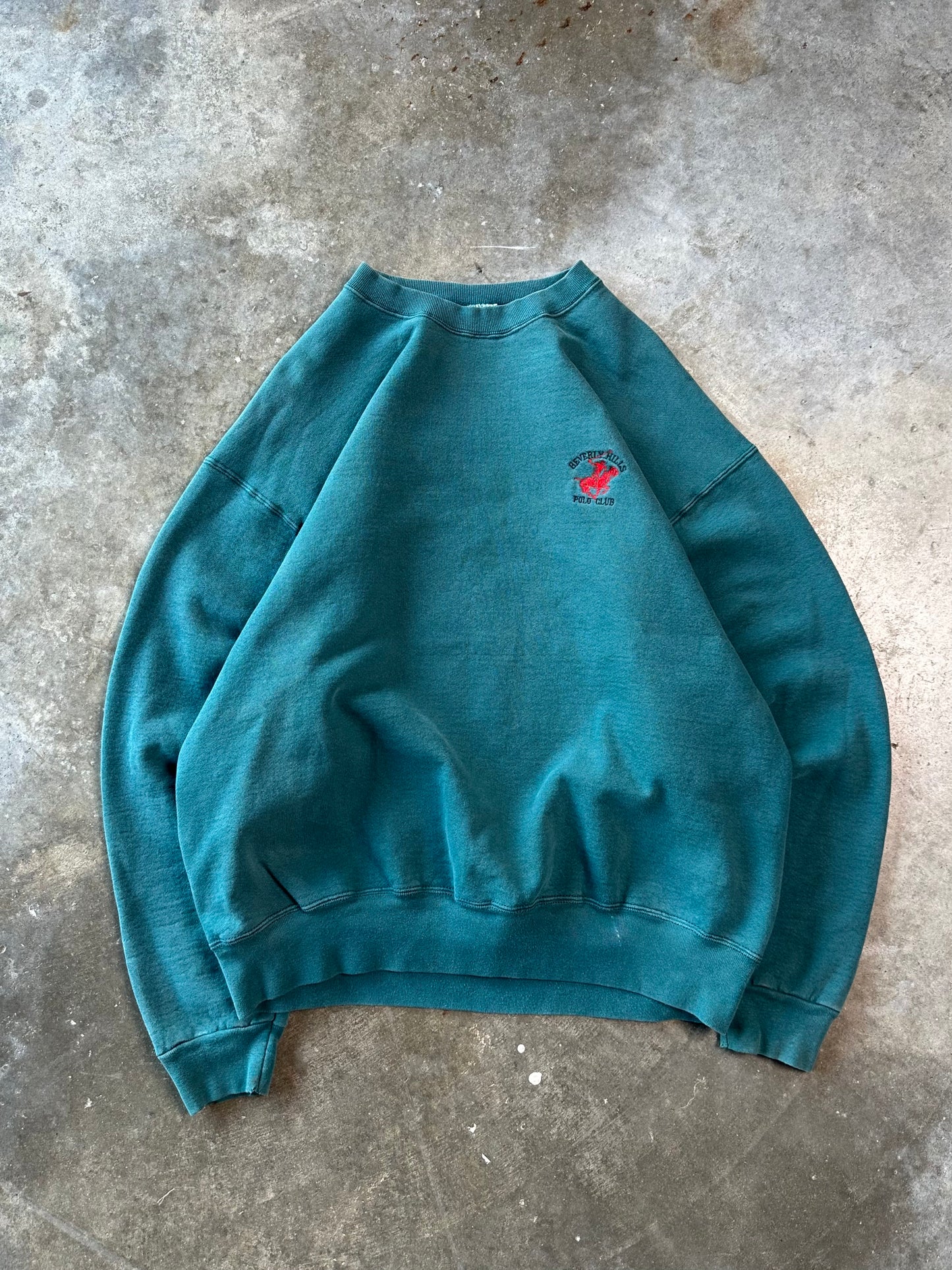 (L) Vintage Polo Club Sweater