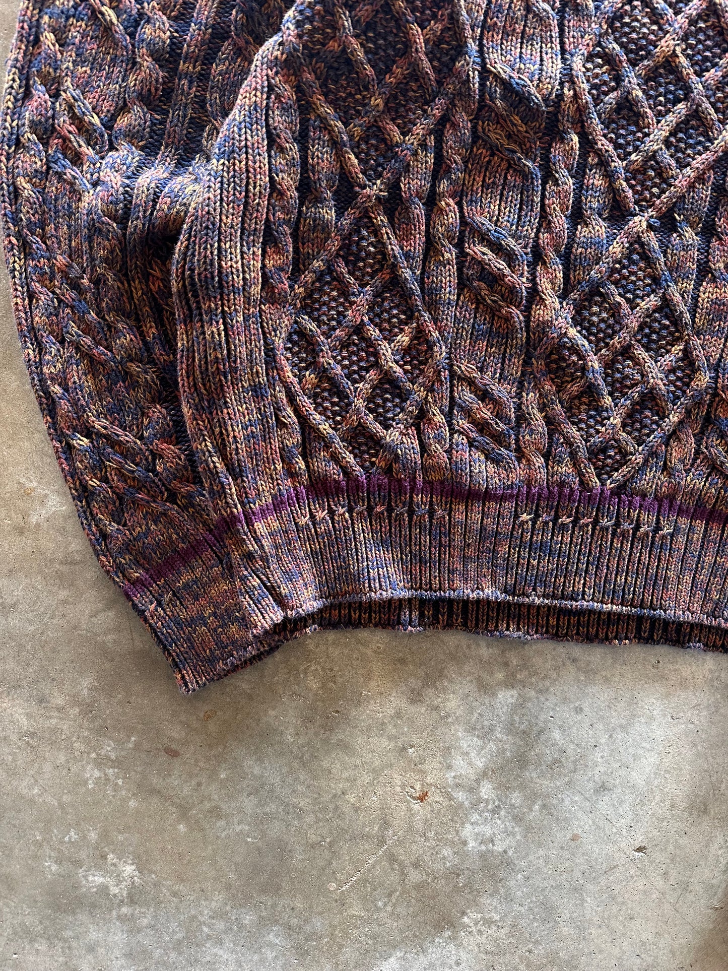 (L) Vintage Colours Knit Sweater