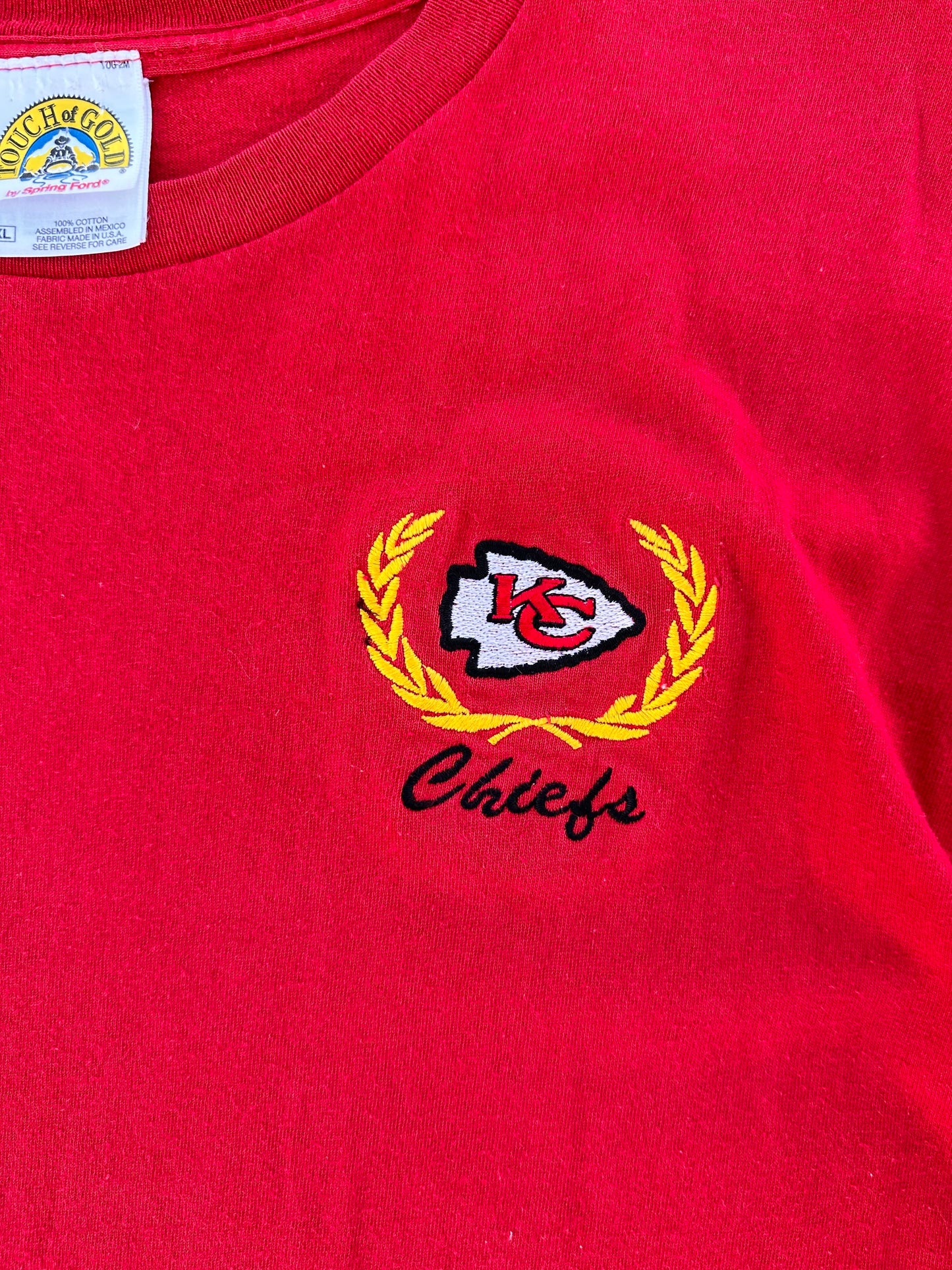 (XL) Vintage 90s KC Chiefs Tee