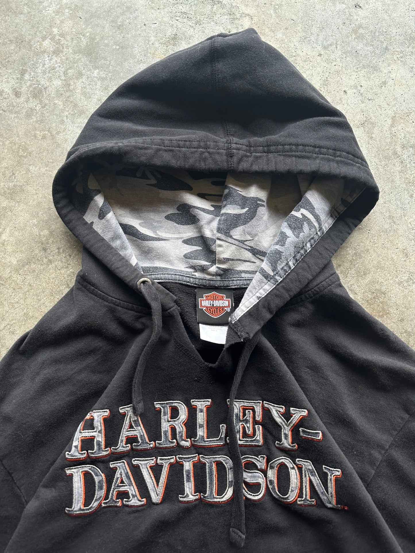(XL) 00s Harley Davidson Hoodie
