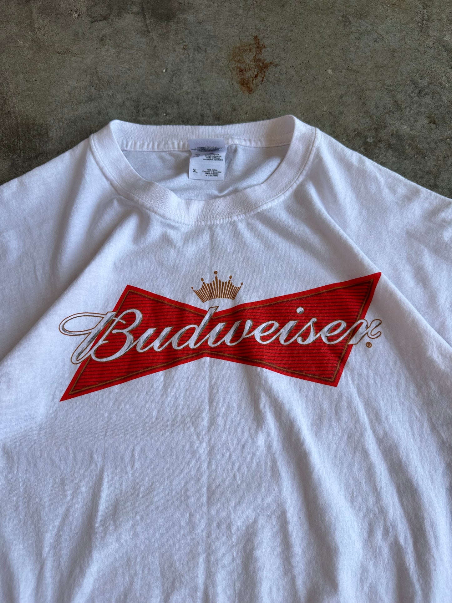 (XL) 00s Budweiser Logo Tee