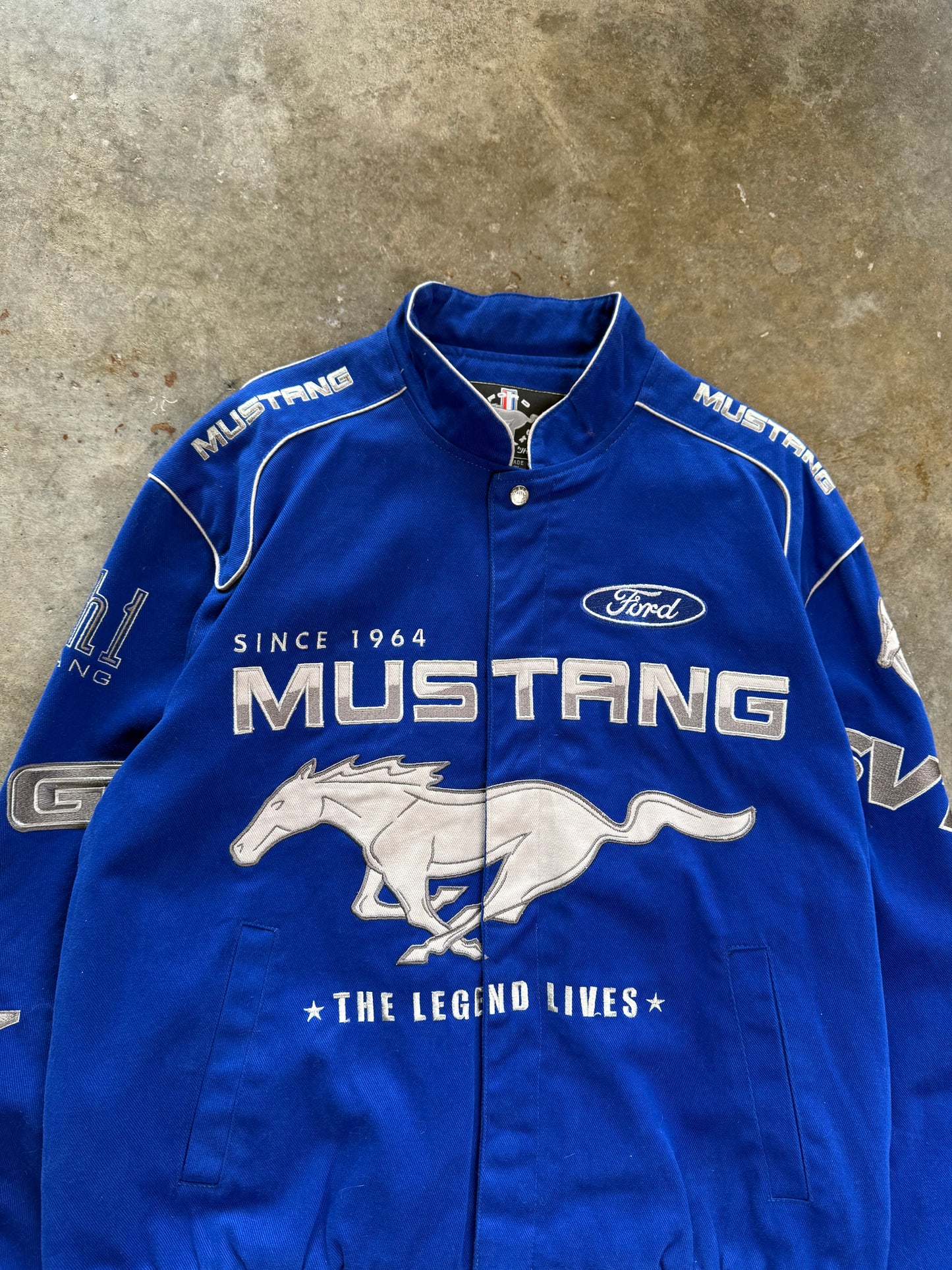 (XL) 00s Mustang Racing Jacket