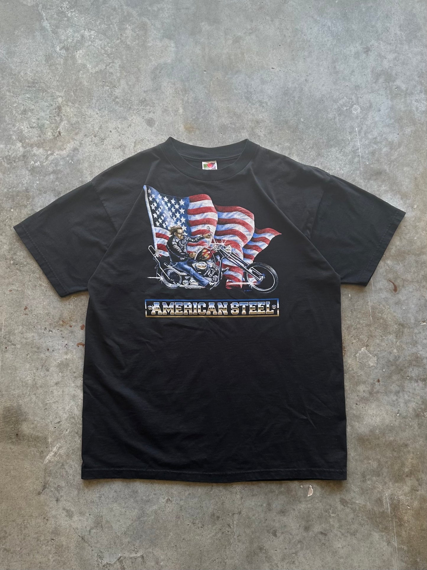 (XL) Vintage 90s American Steel Tee