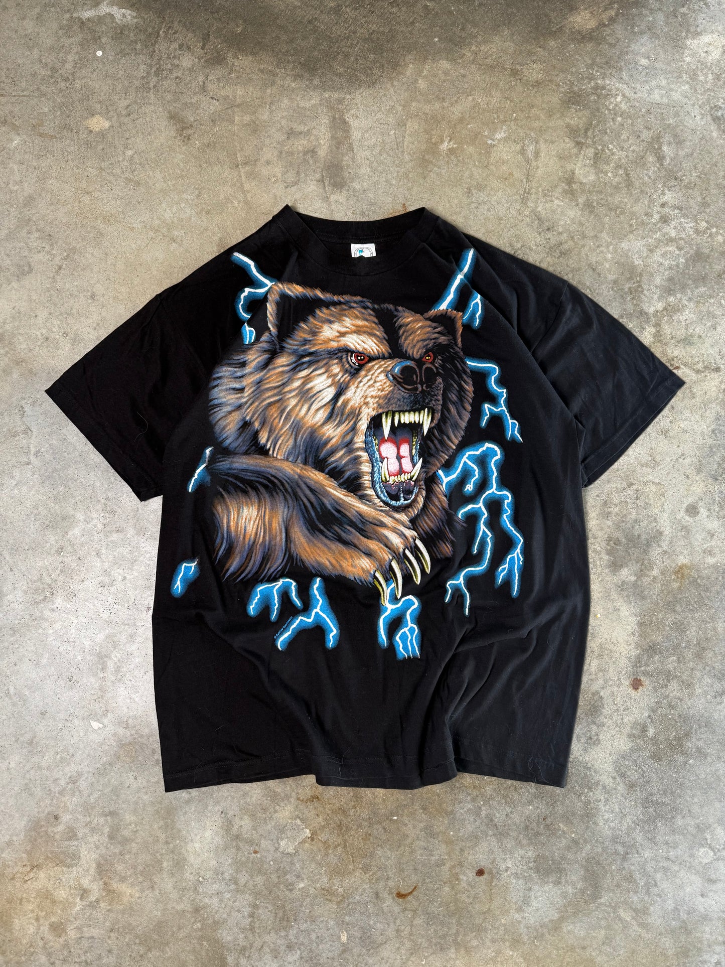 (XXL) Bear Lightning Tee