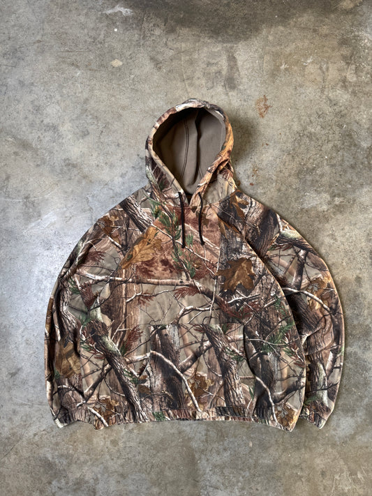 (XL) 00s Camo Hoodie