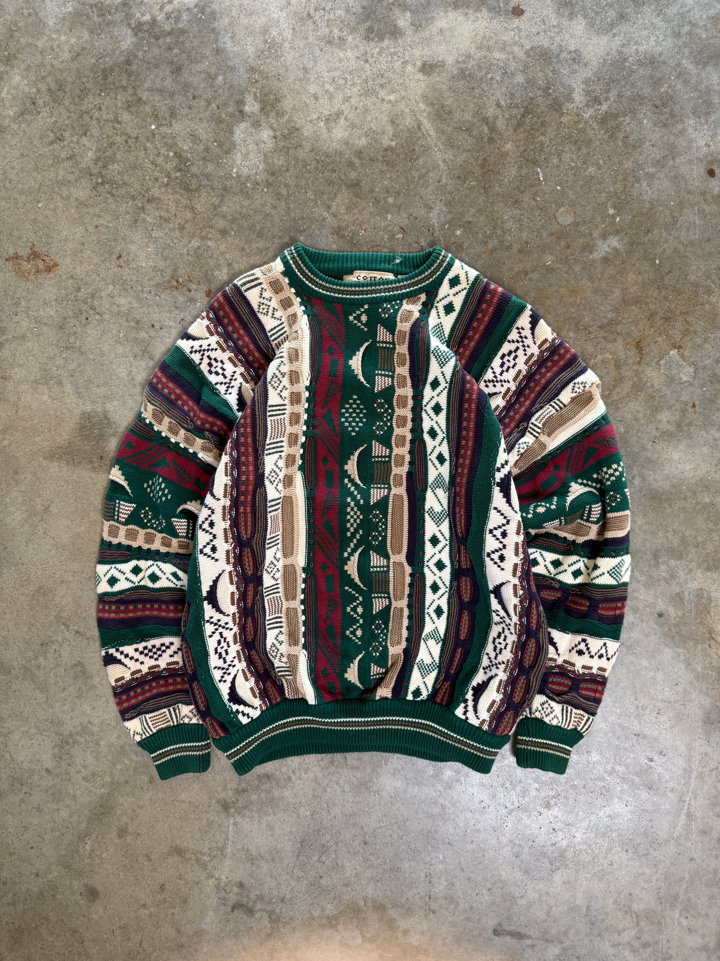 (L) Vintage Cotton Traders Sweater