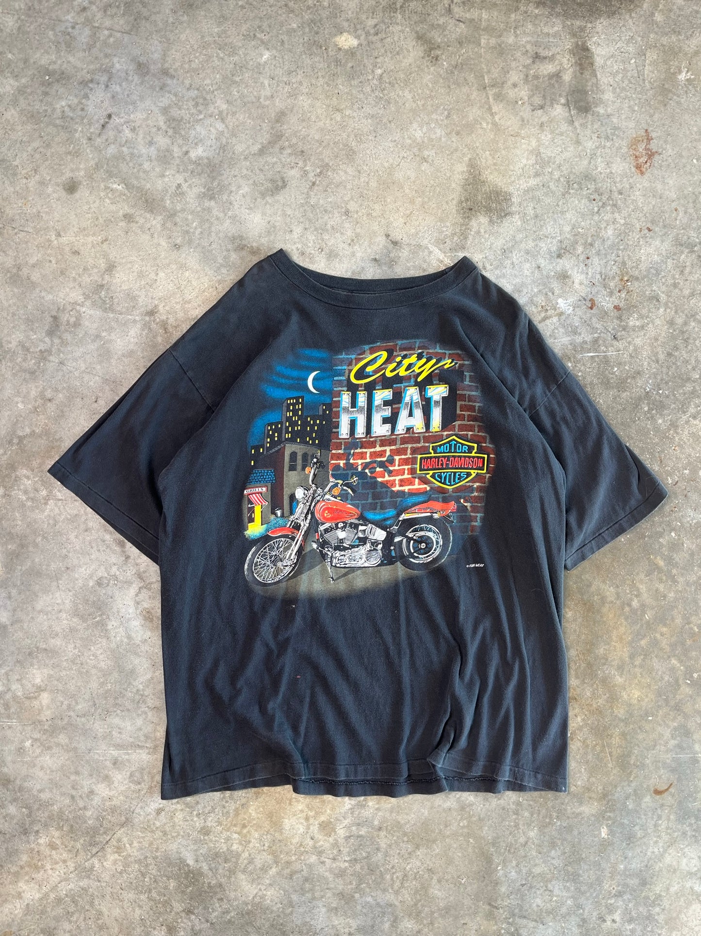 (XL) Vintage Harley Tee