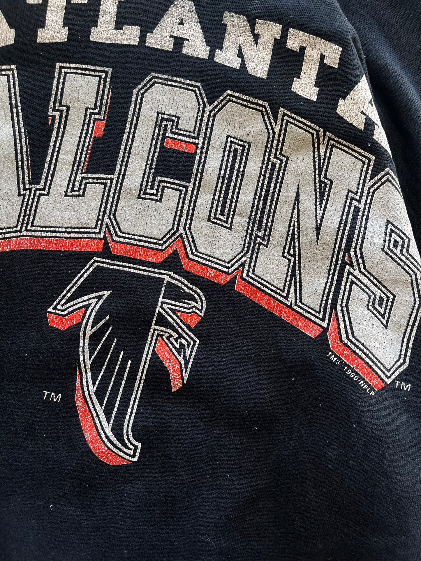 (L) Vintage Falcons Sweatshirt