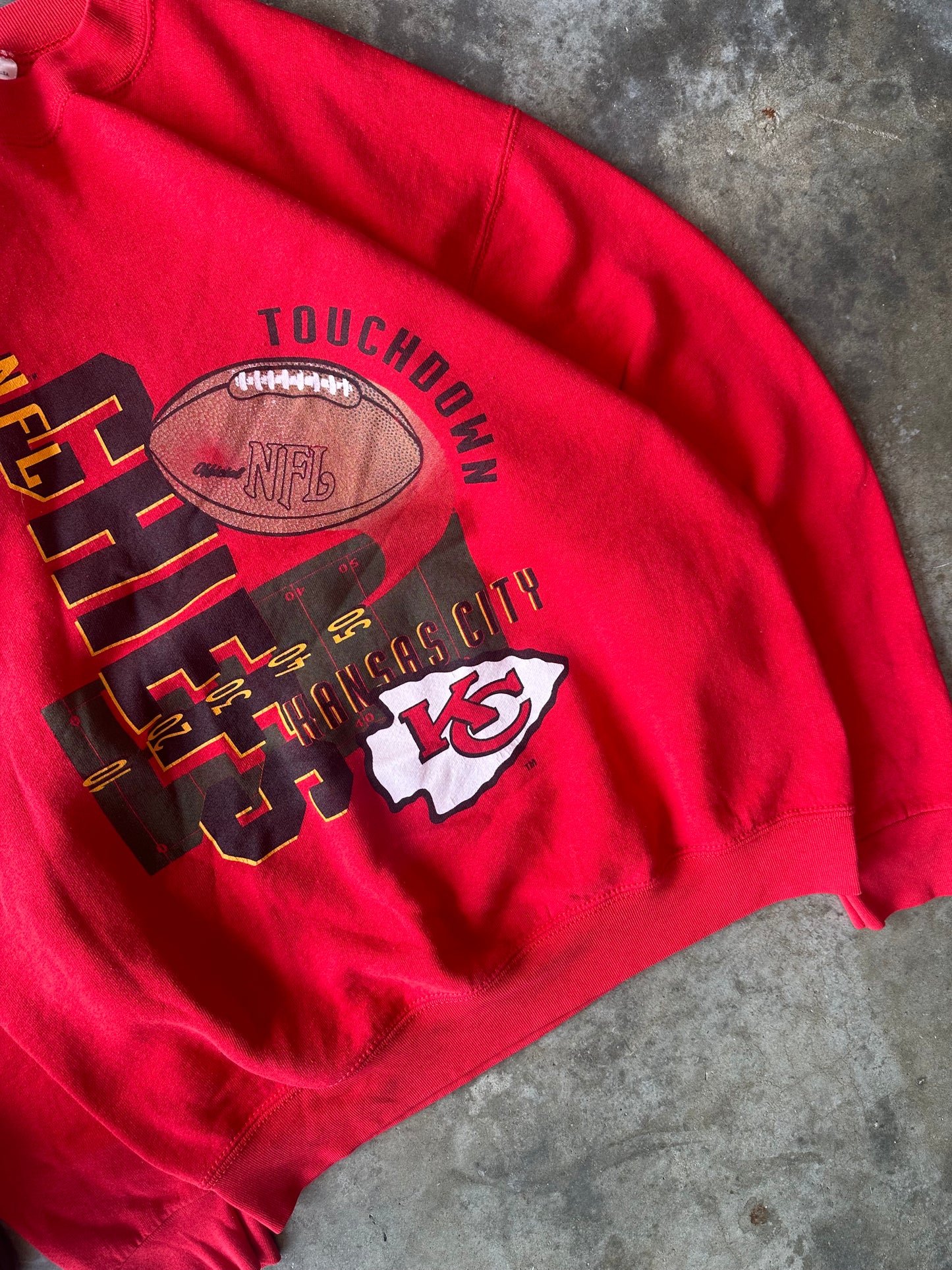 (XL) Vintage Chiefs Sweatshirt