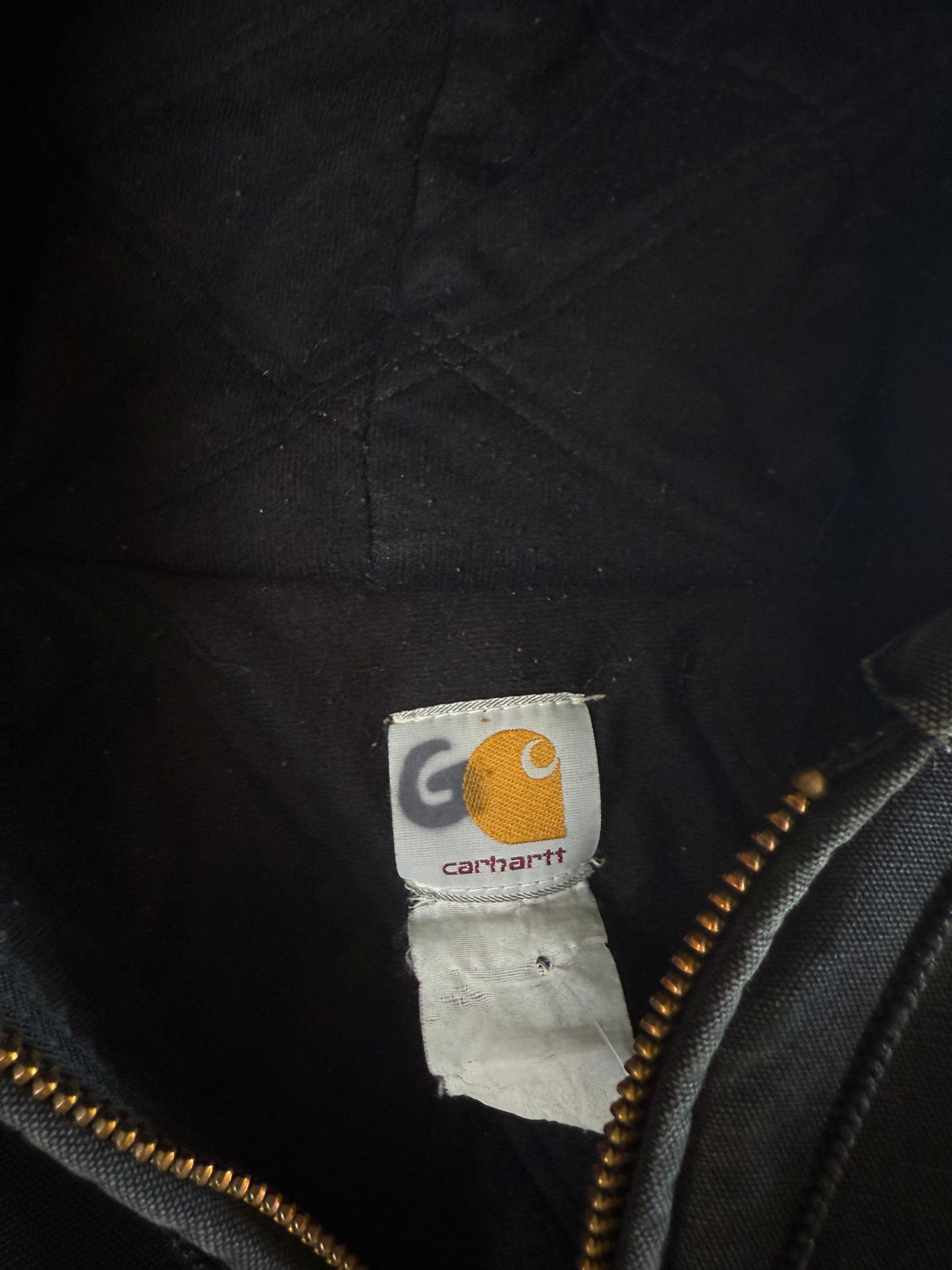 (XL) Vintage Carhartt Hooded Jacket