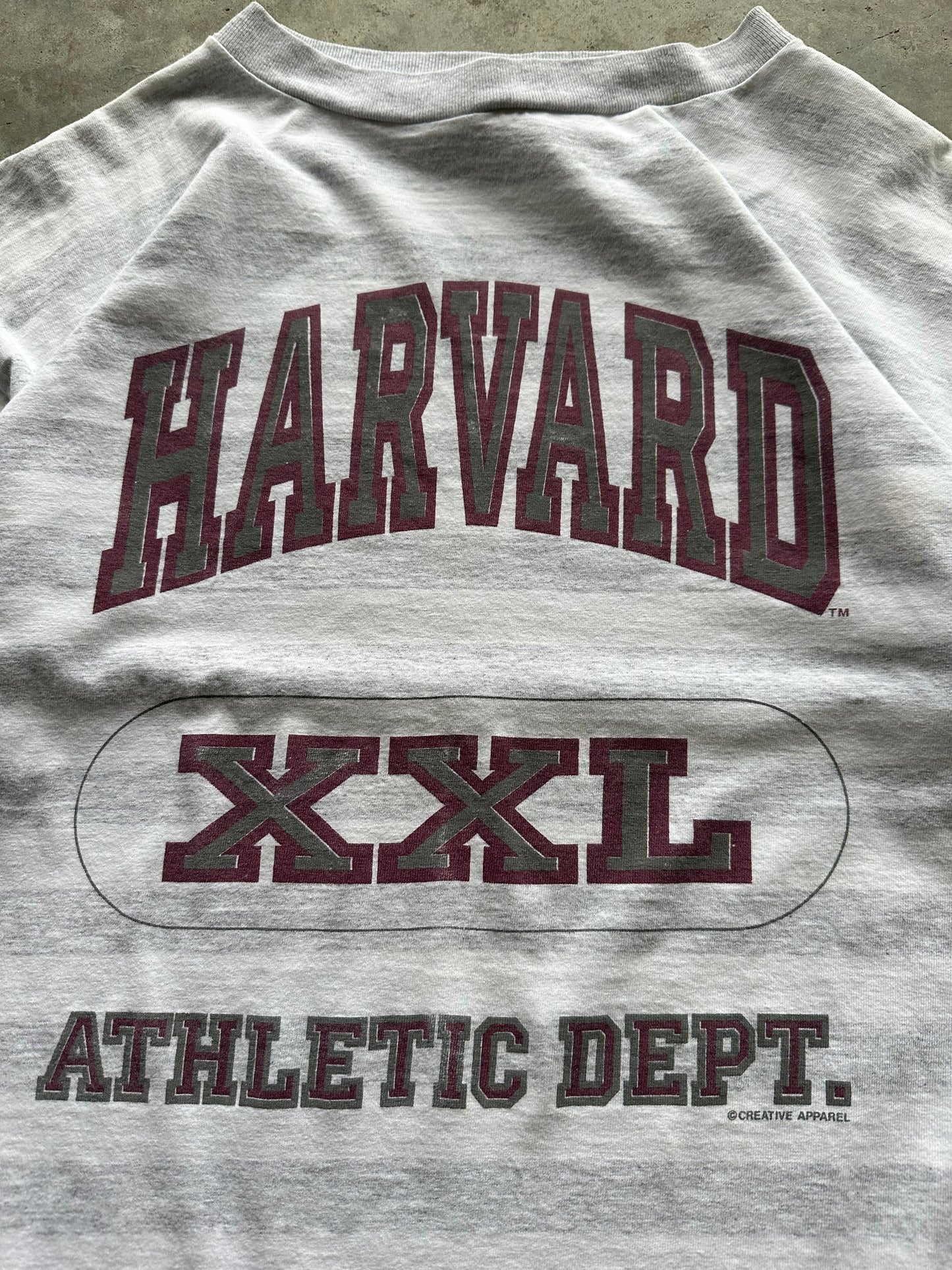 (XL) Vintage Harvard Tee