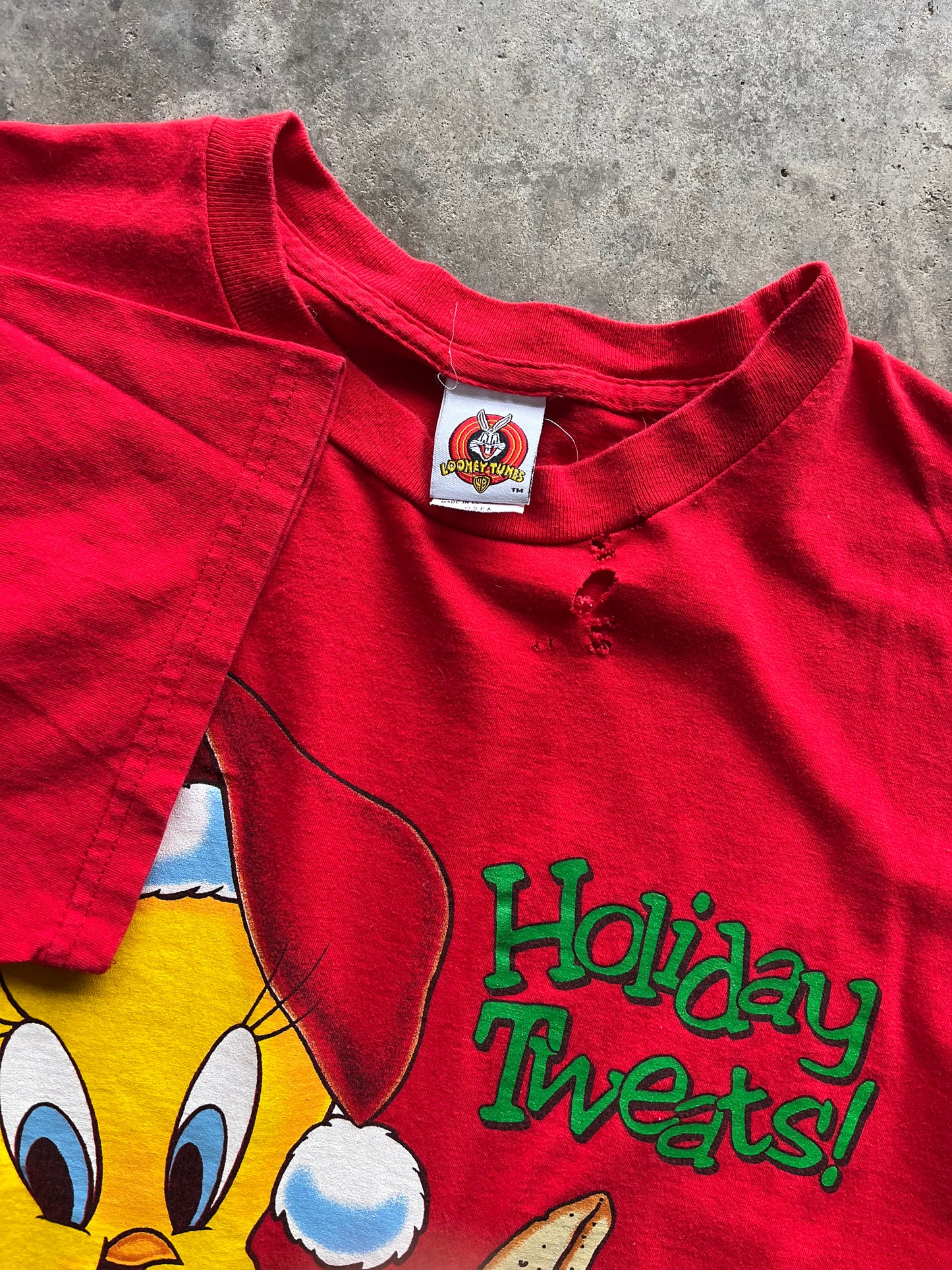 (XXL) 1998 Looney Tunes 'Holiday Tweats' Tee