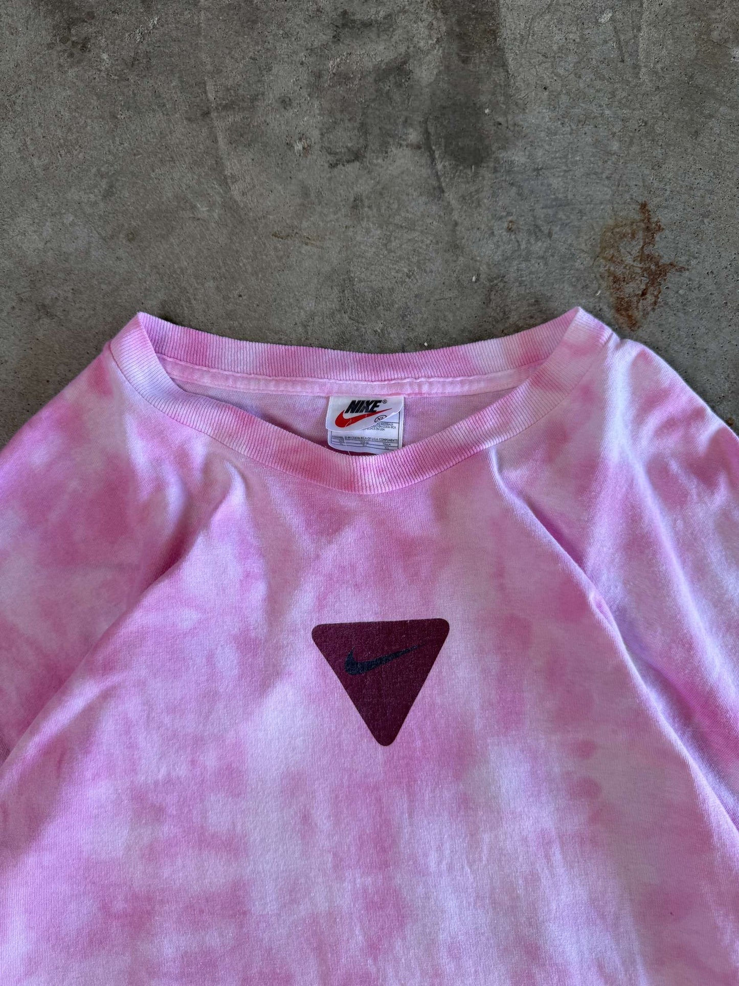 (XL) 00s Nike Dyed Tee PINK