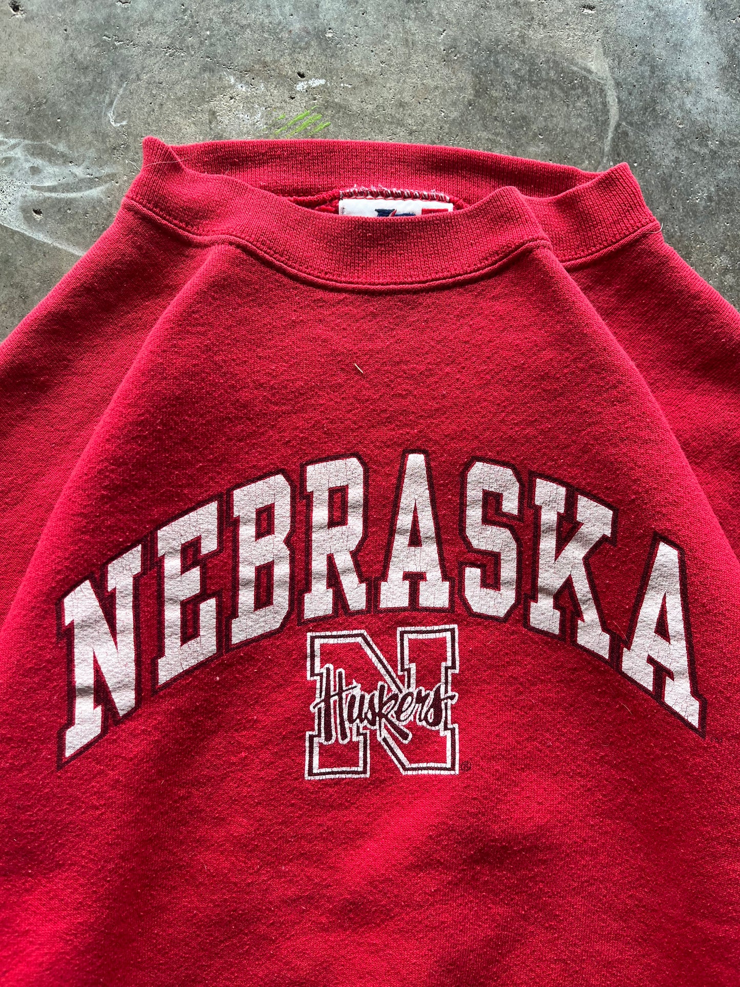 (L) Vintage Nebraska Huskers Sweatshirt