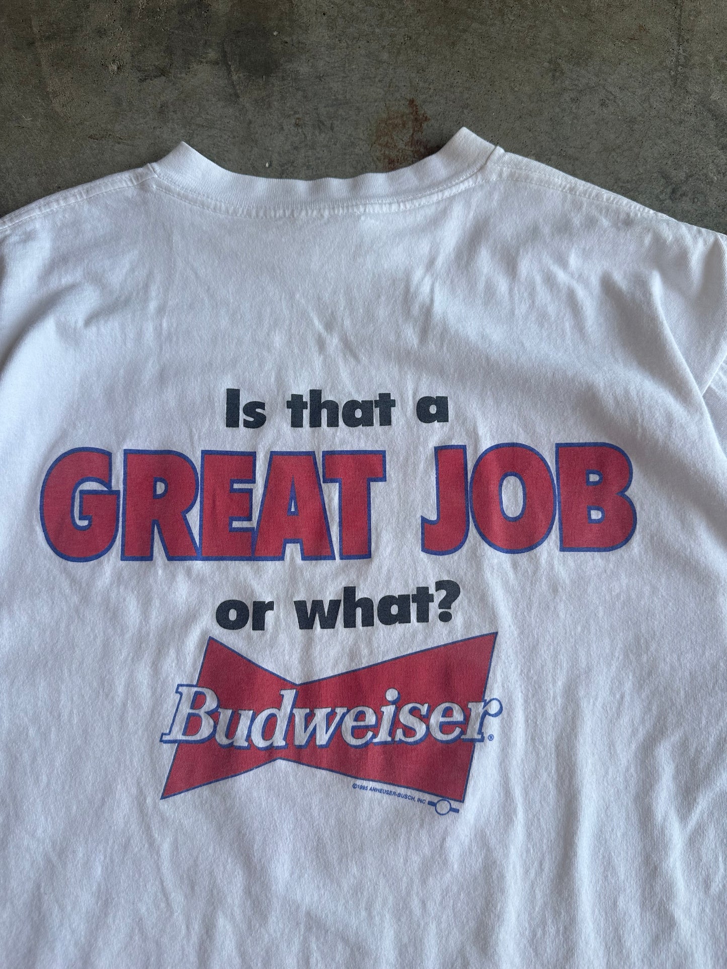 (XL) Vintage Budweiser Tee