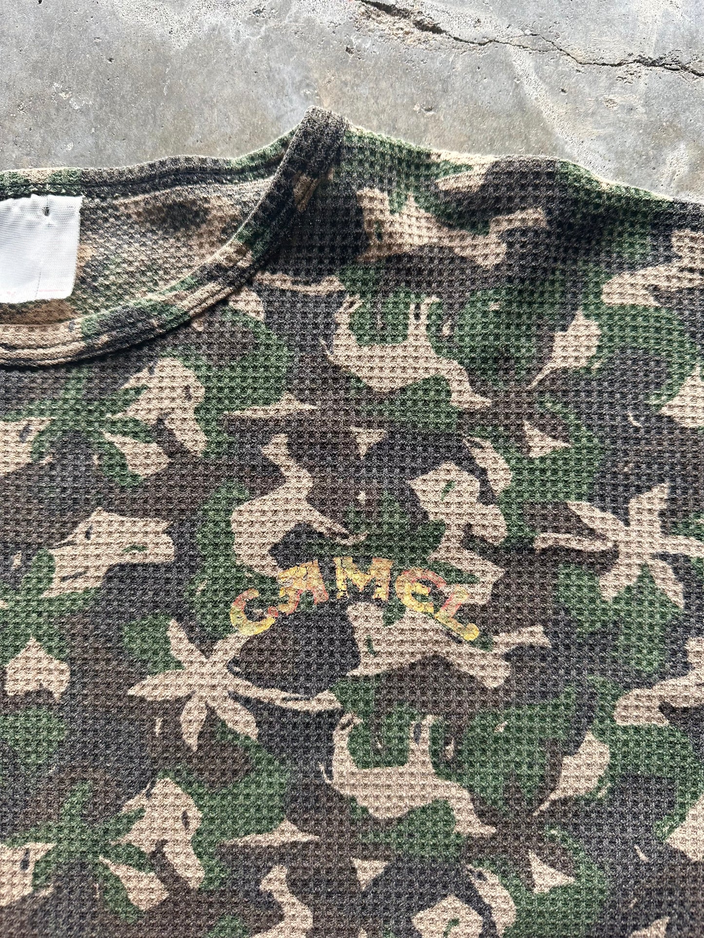 (XL) Vintage 90s Camel Camo Longsleeve