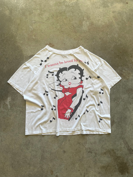 (XL) 1993 Betty Boop 'I Wanna Be Loved By You' Tee
