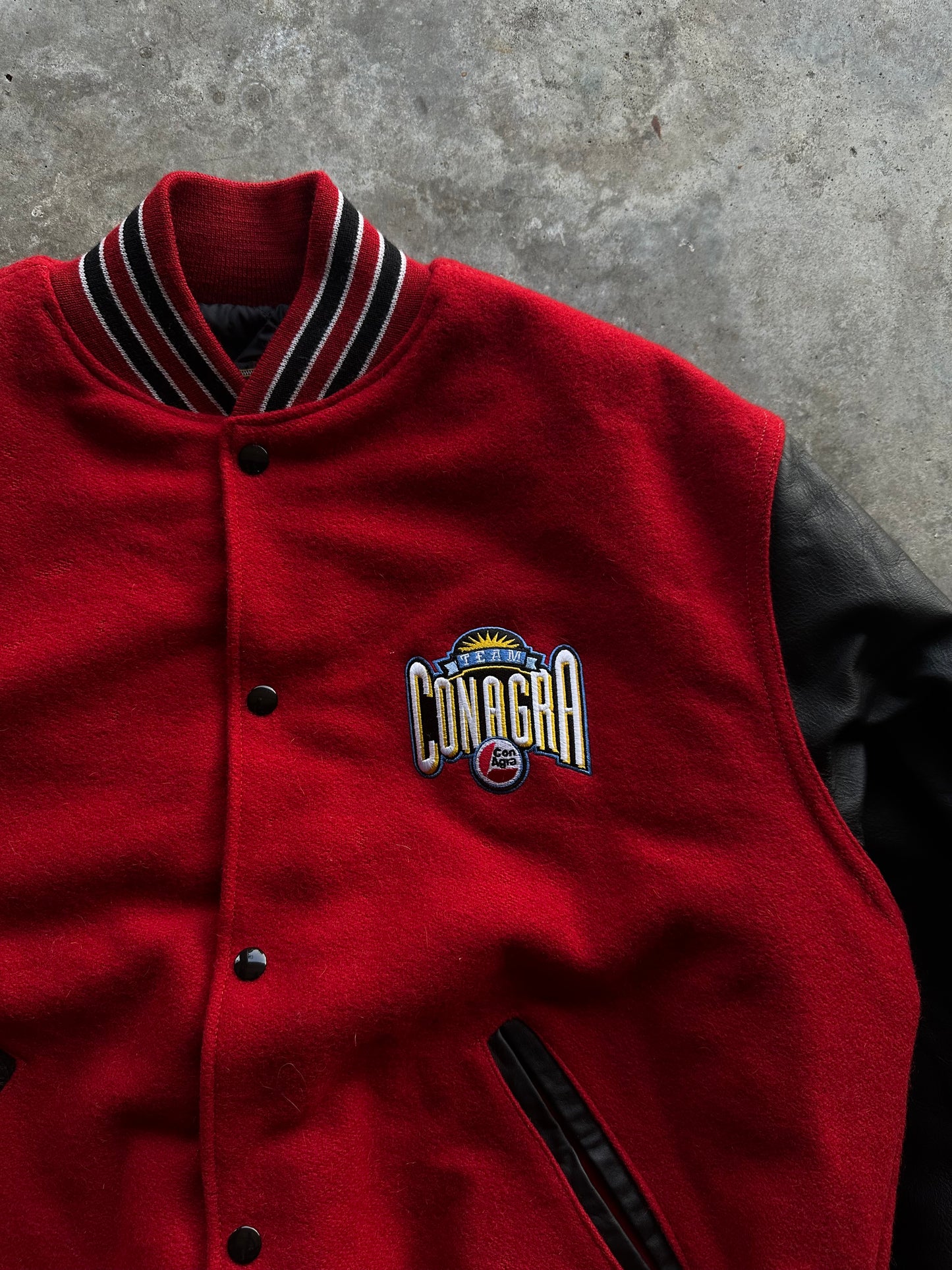 (L) Vintage Conagra Varsity Jacket