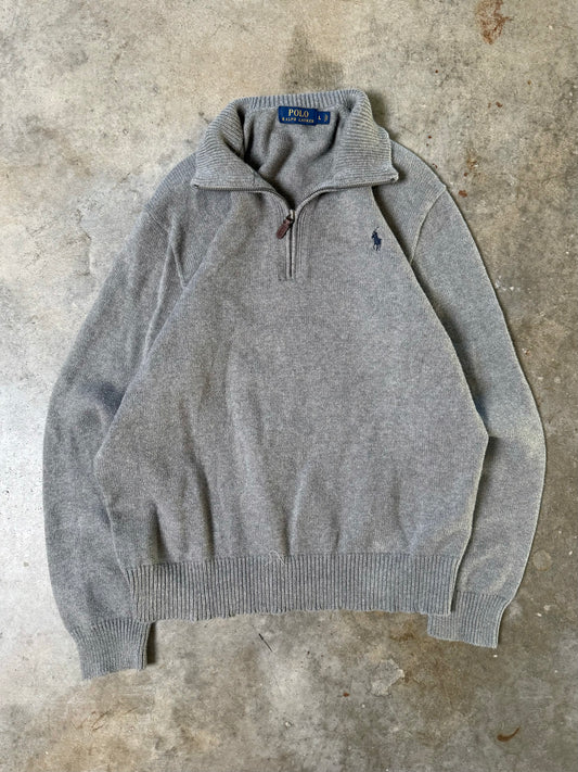 (L) 00s Polo Quarter-Zip