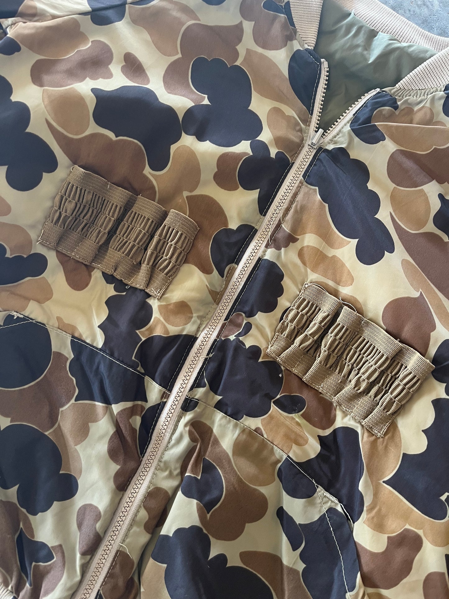 (L) Vintage Camo Hunting Jacket