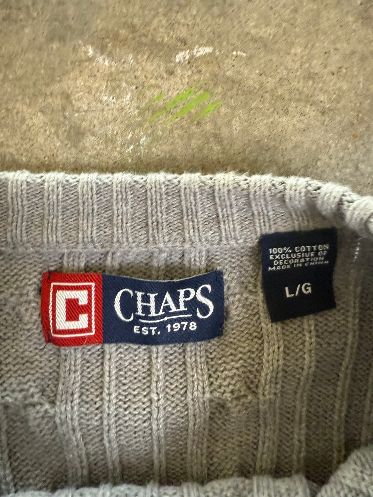 (L) 00s Chaps Knit Sweater