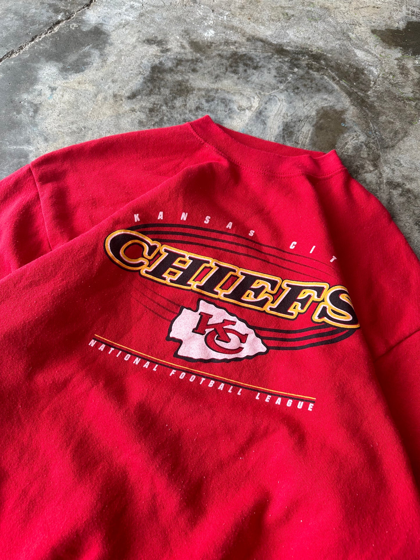 (L) Vintage Chiefs Sweatshirt