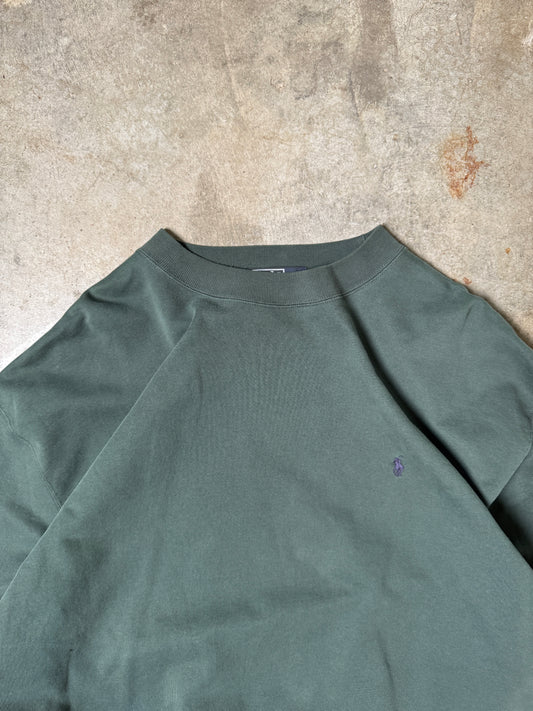 (XXL) Vintage Polo Sweatshirt