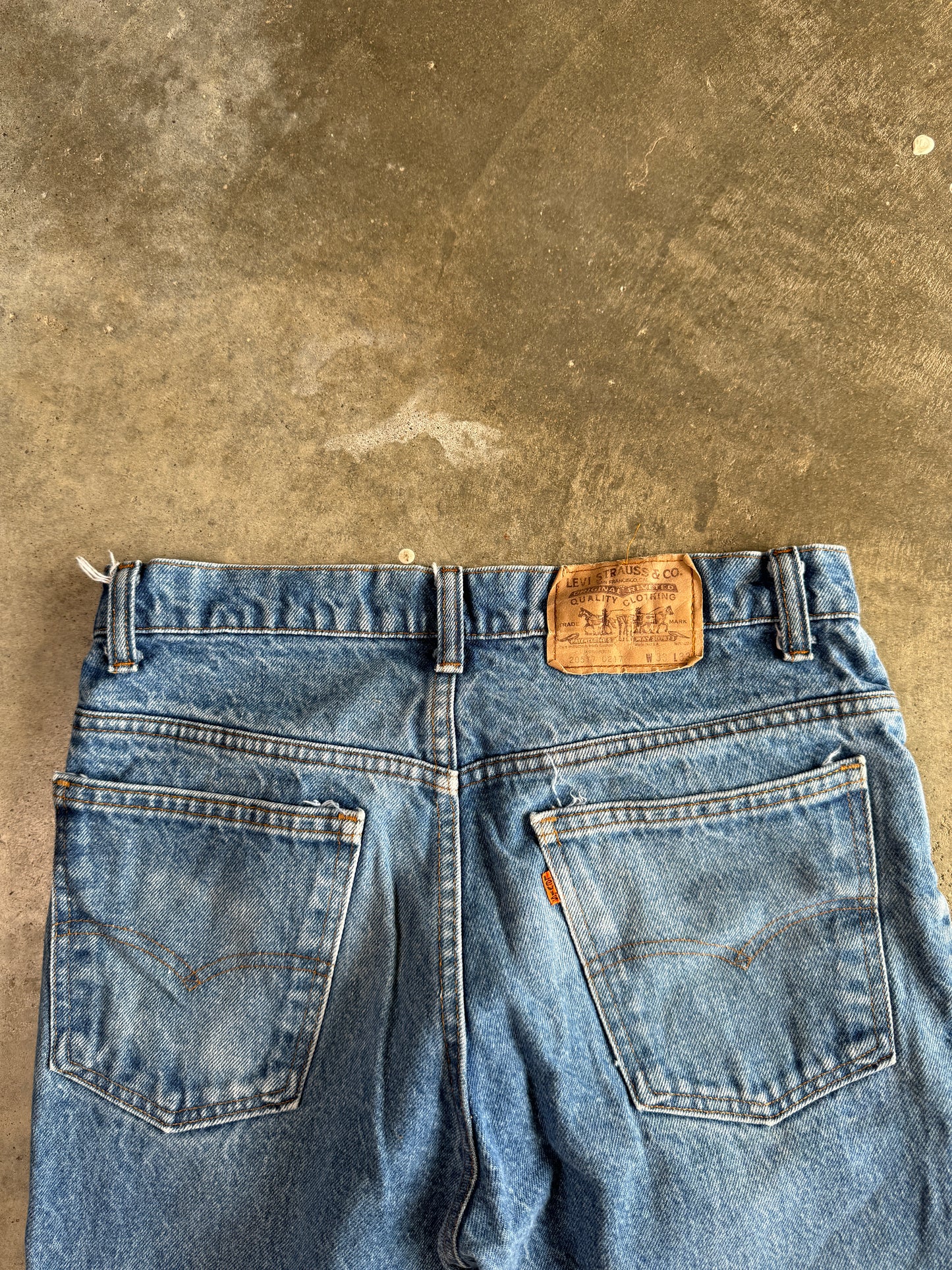 (33 x 33) Levi Orange Tab Denim Jeans