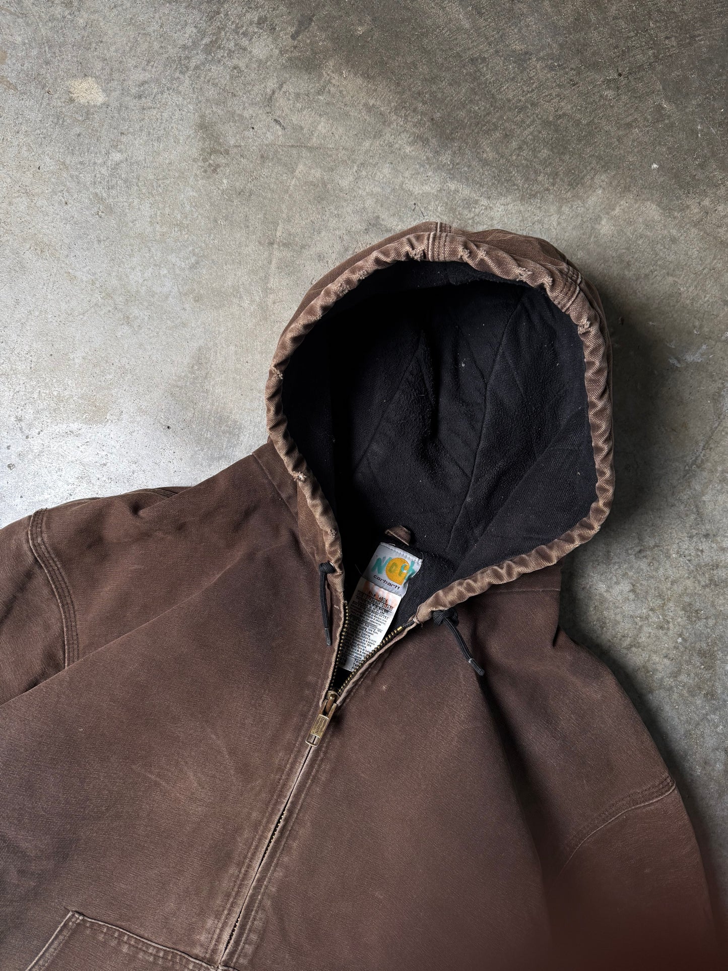 (XXL) Vintage Carhartt Hooded Jacket