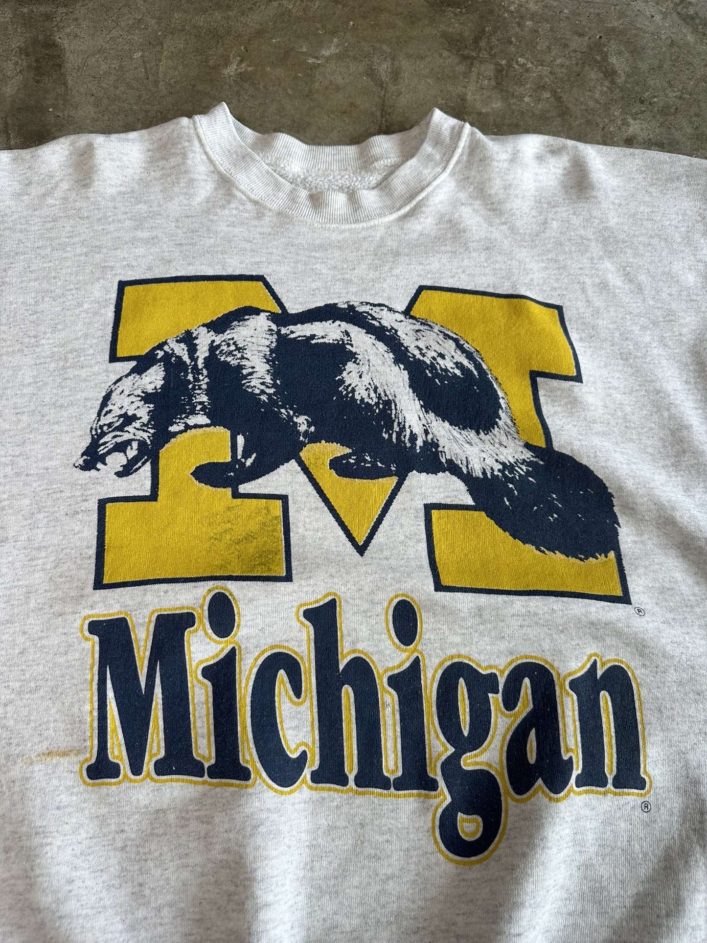 (XL) Vintage Michigan Wolverines Sweatshirt