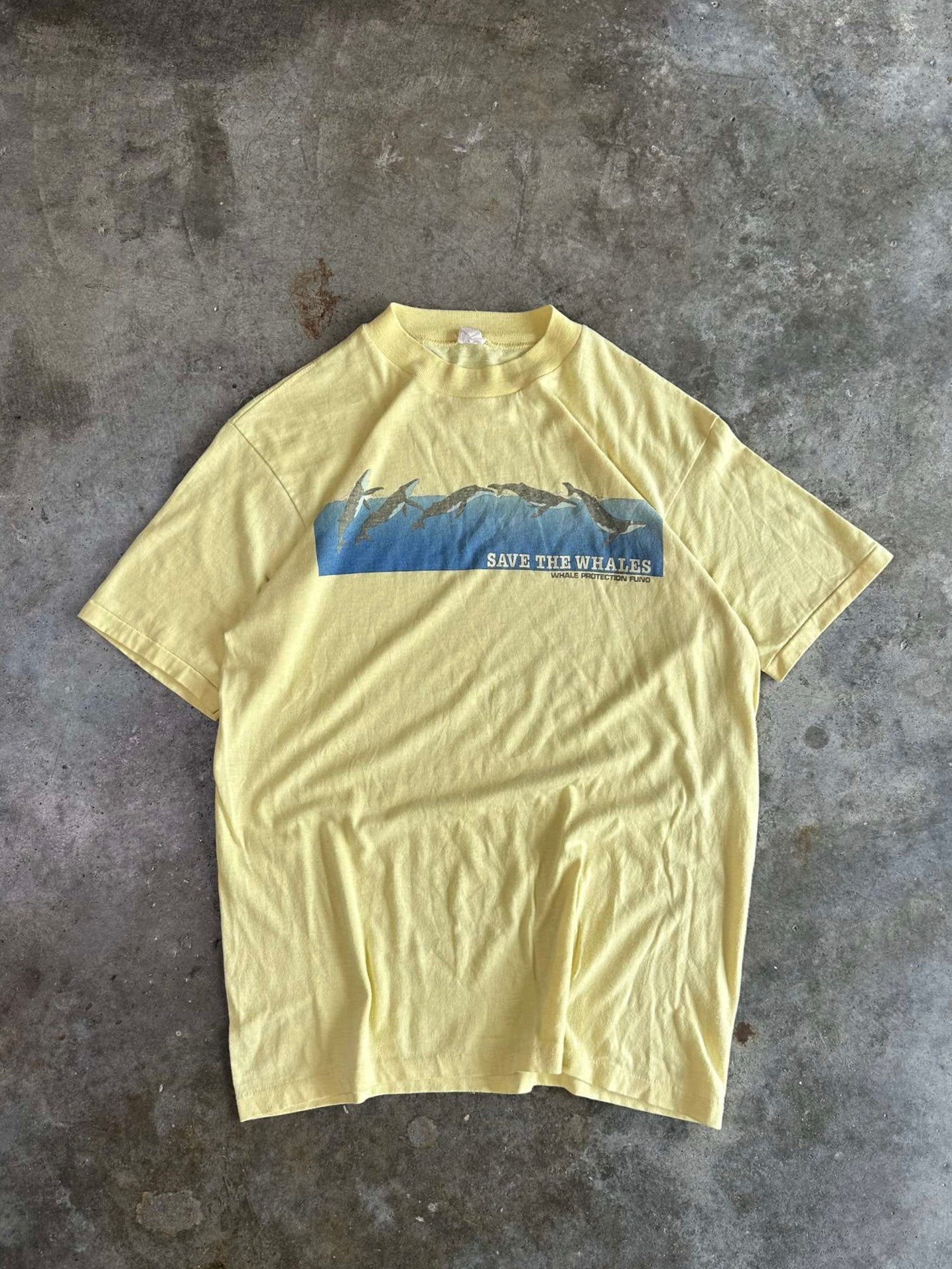 (L) Vintage 'Save the Whales' Tee