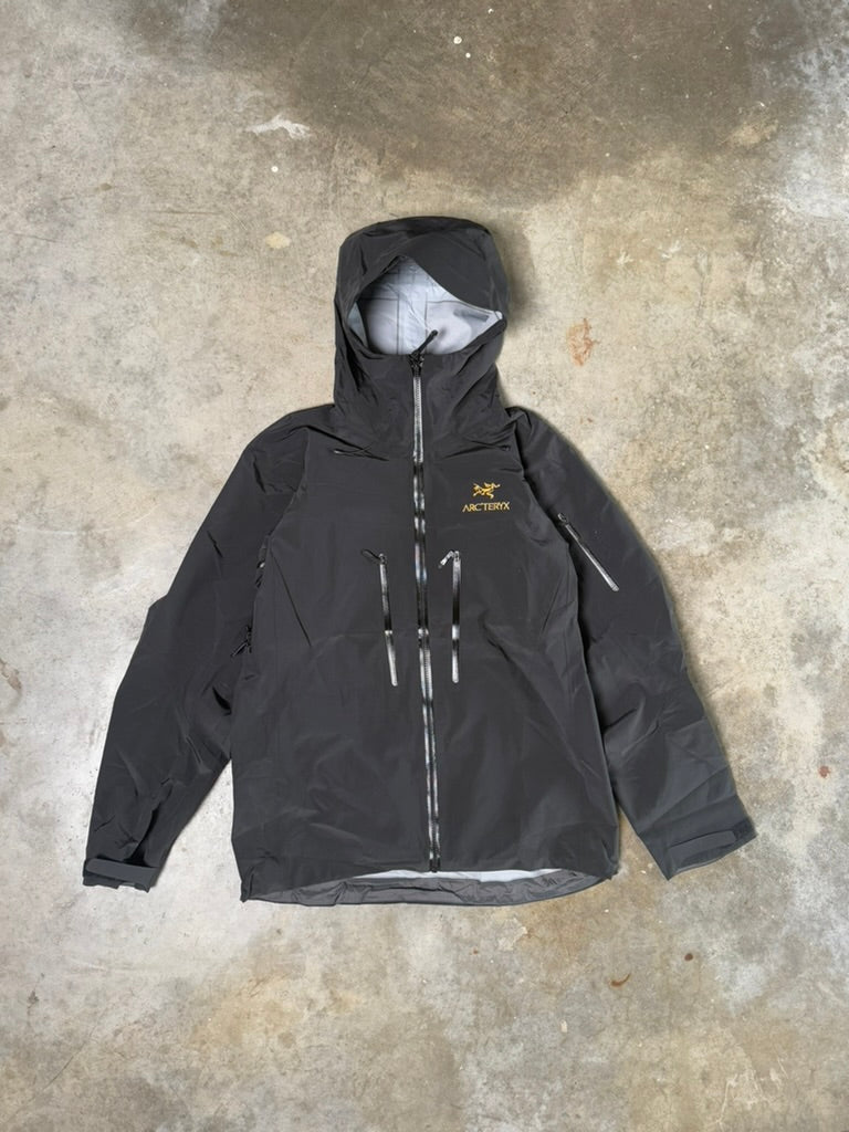 (XL) 00s Arcteryx Black Rain Jacket