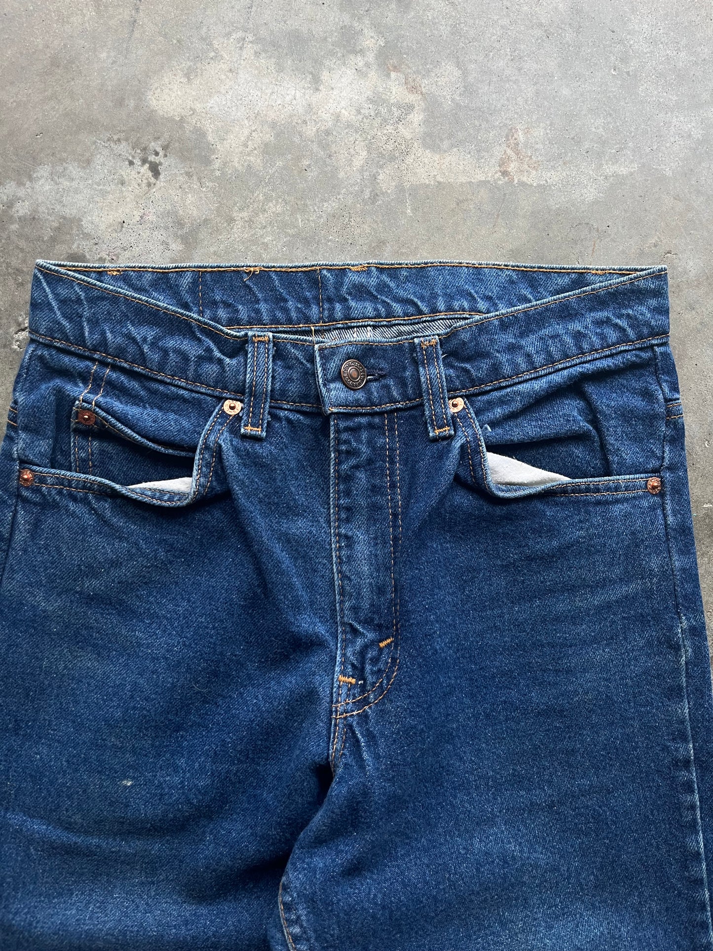 (29 x 32) Levi 517 Orange Tab Denim Jeans