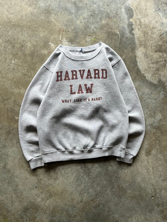 (M) Vintage Harvard Law Sweatshirt