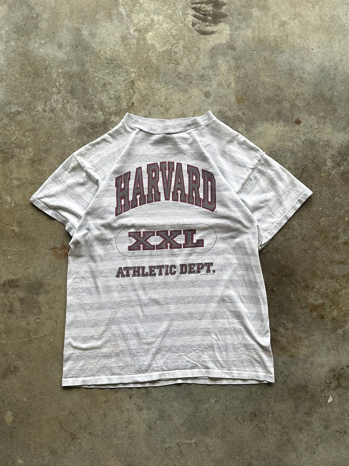 (XL) Vintage Harvard Tee