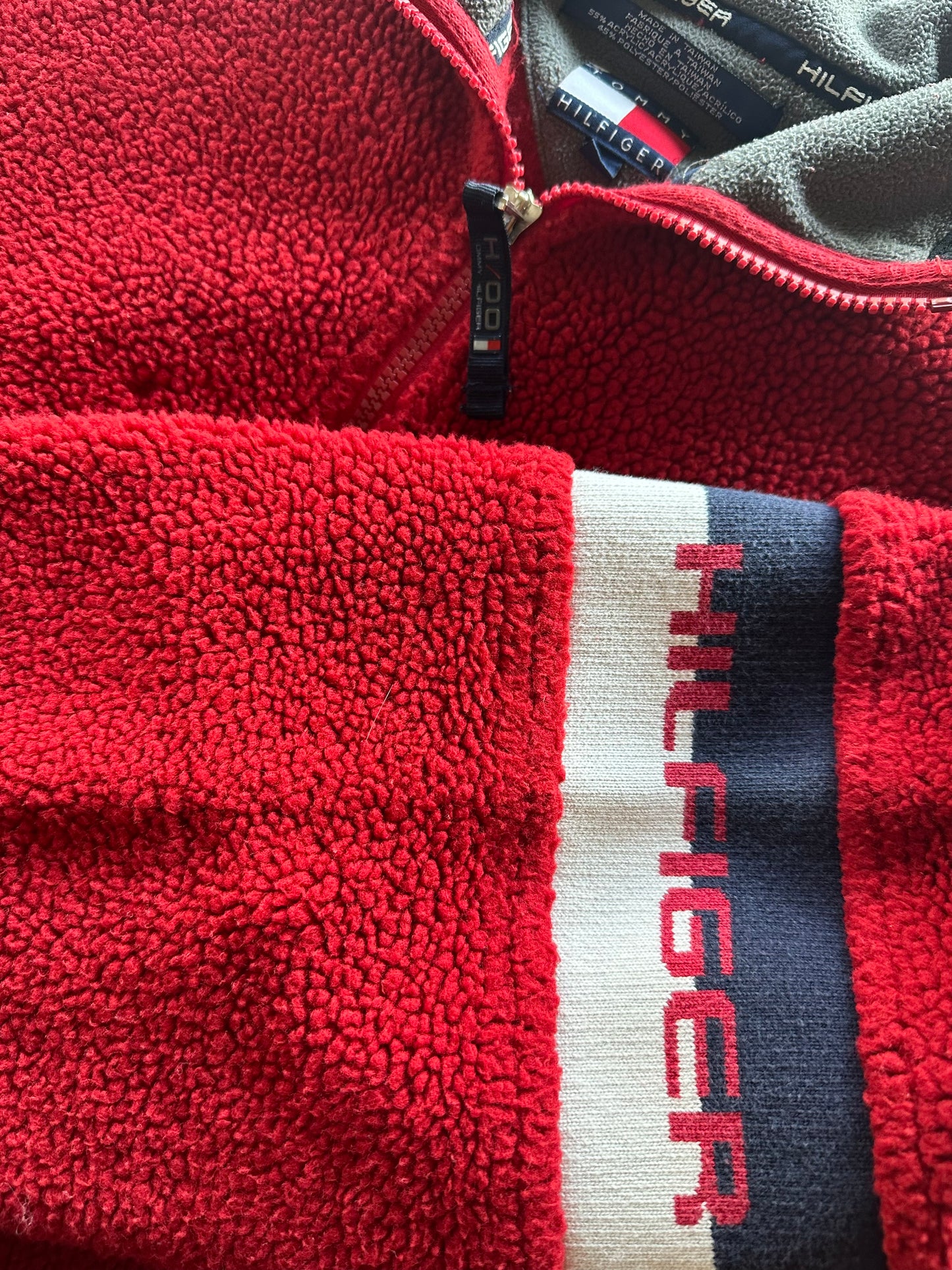 (XL) Tommy Hilfiger Fleece Quarter Zip