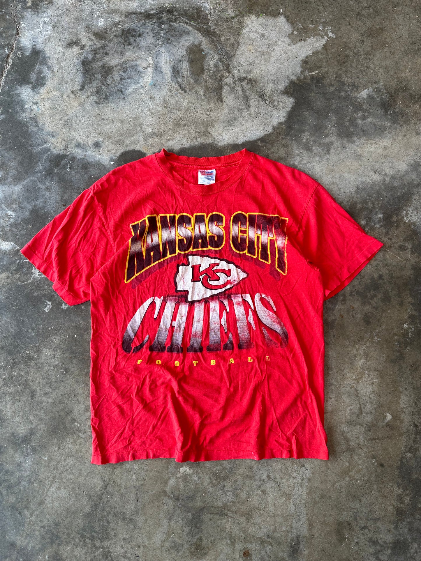 (L) Vintage KC Chiefs Tee