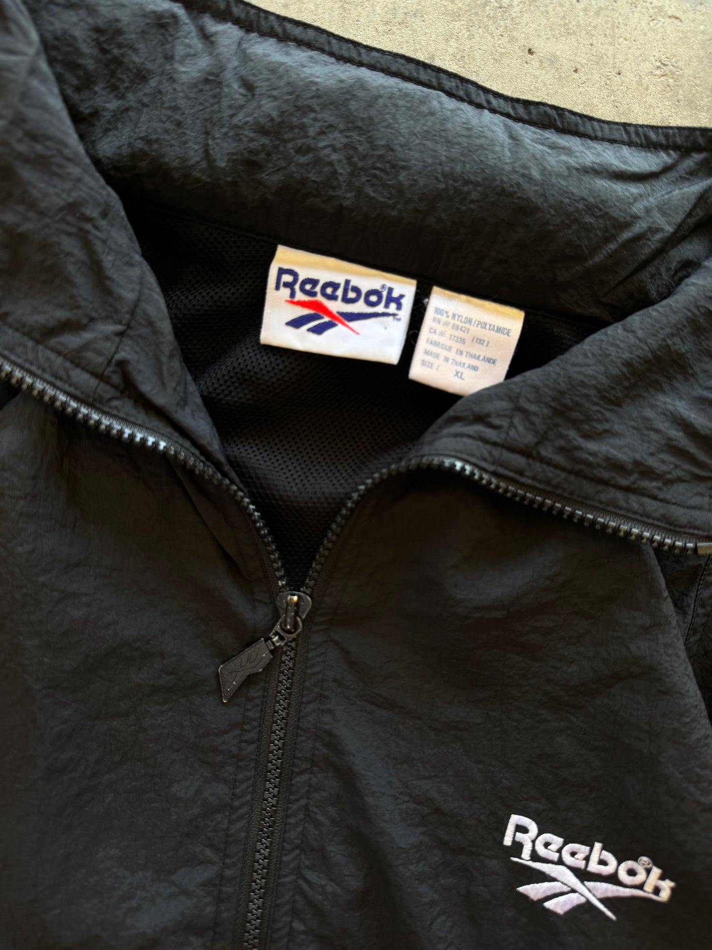 (XL) Vintage Reebok Windbreaker