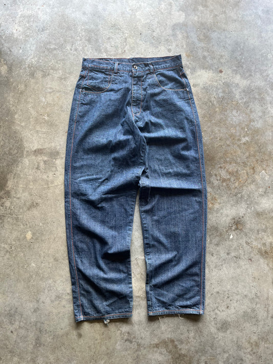 (36 x 34) Platinum Fubu Denim Jeans