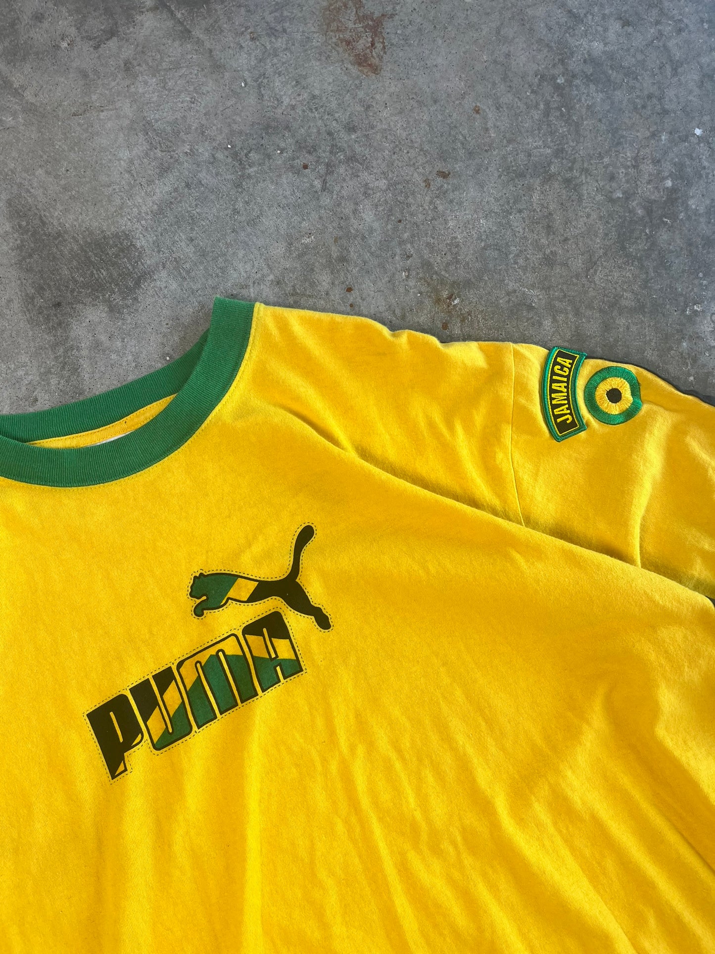 (XL) 00s Puma x Jamaica Tee