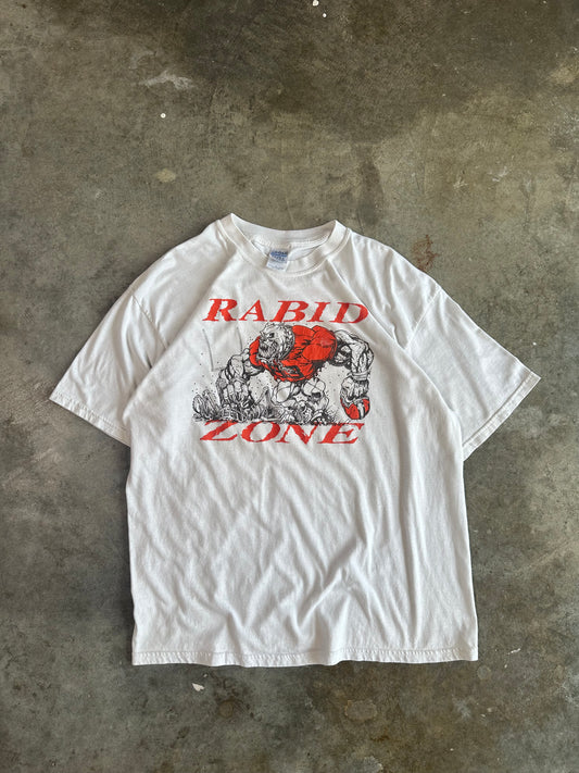 (XL) Vintage 'Rabid Zone' Football Tee