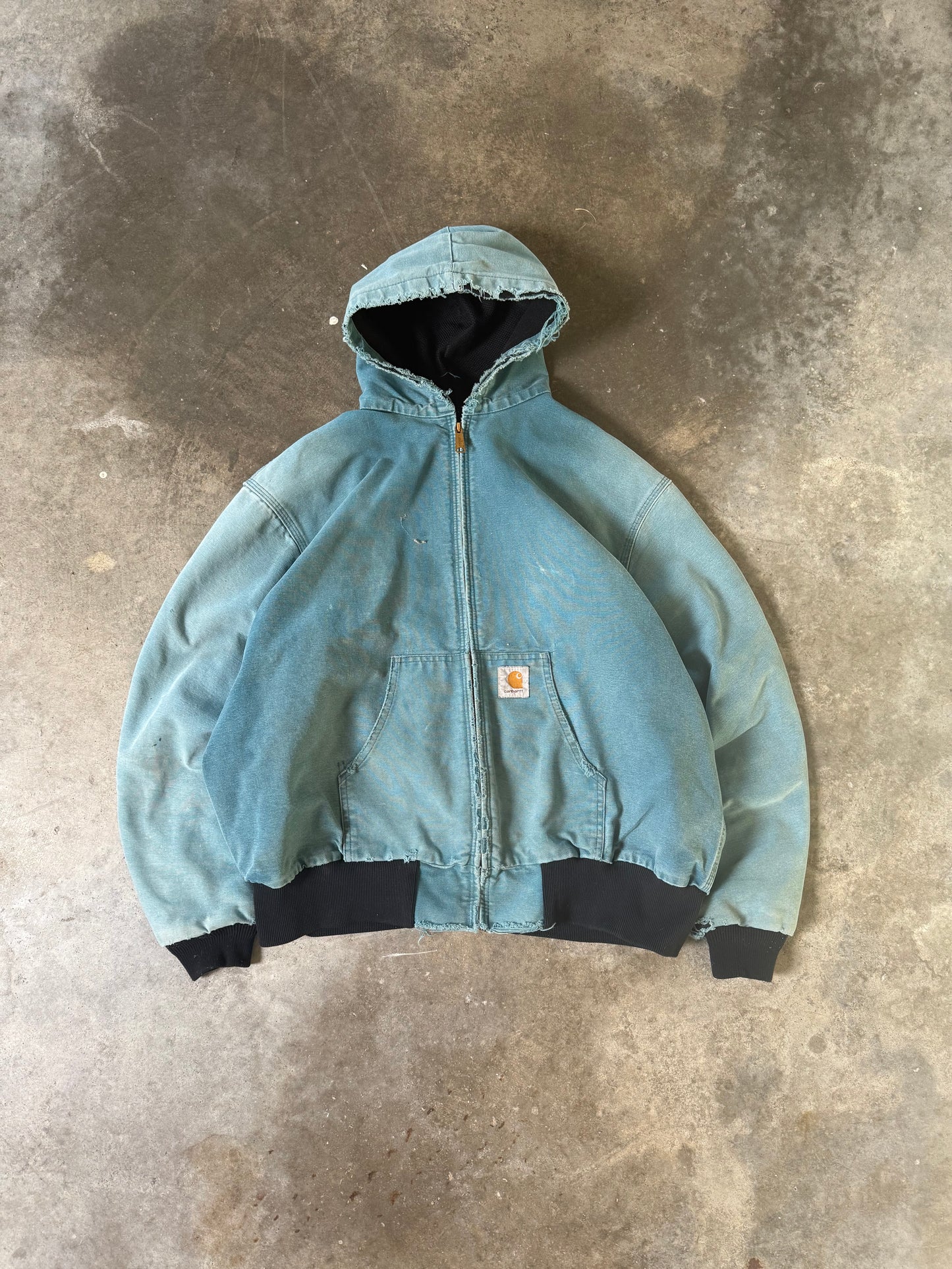 (XXL) Vintage Carhartt Hooded Jacket