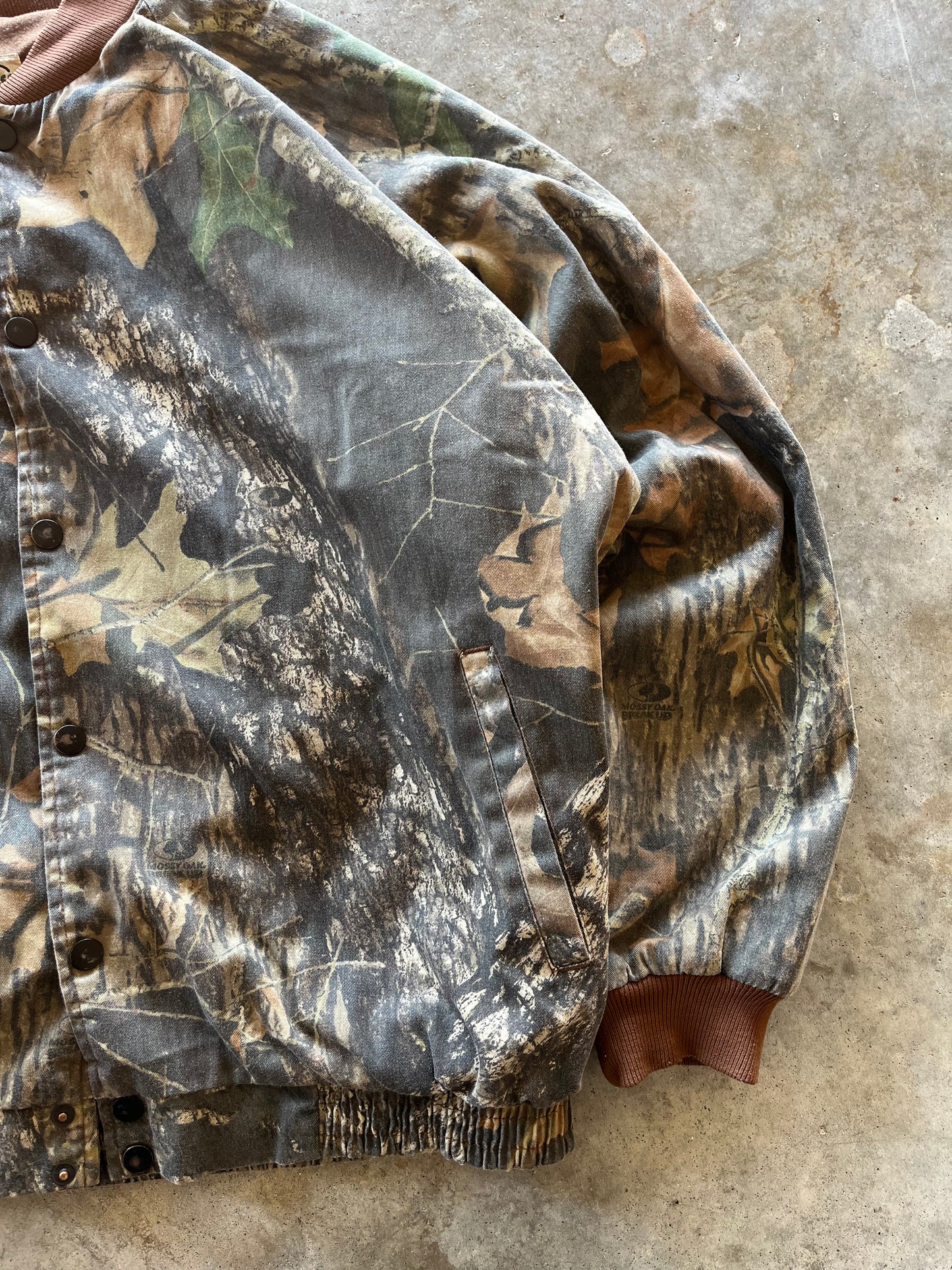 (XL/XXL) Mossy Oak Camo Button-Up