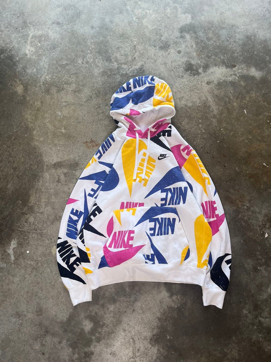 (L) 00s Nike AOP Hoodie