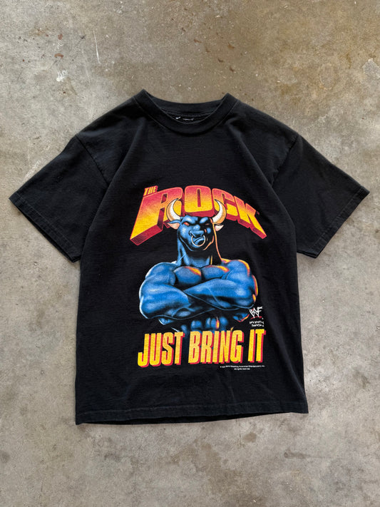 (M) 2001 'The Rock' WWE Tee