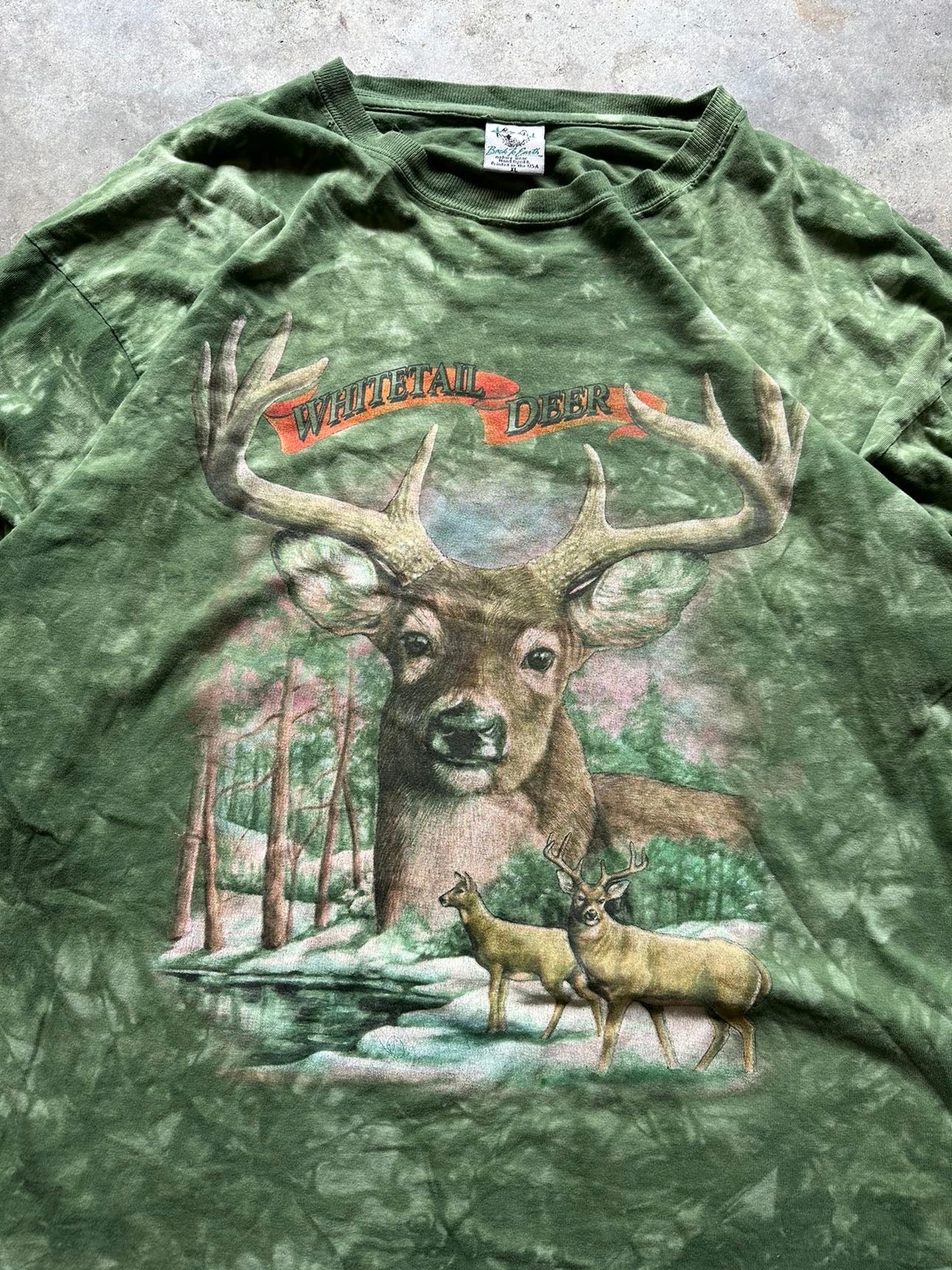 (XL) Vintage Whitetail Deer Longsleeve