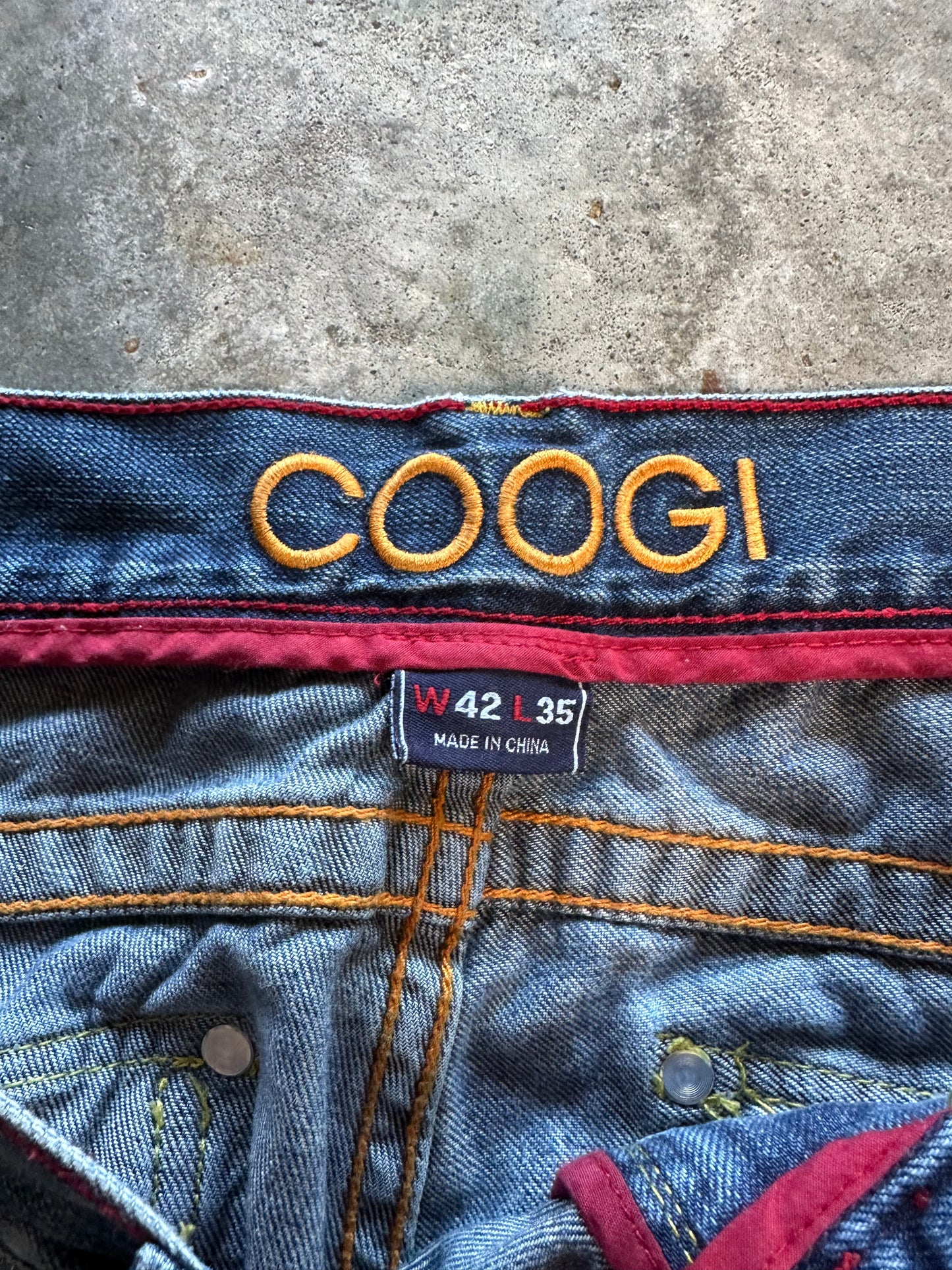 (42 x 35) Coogi Joker Jeans