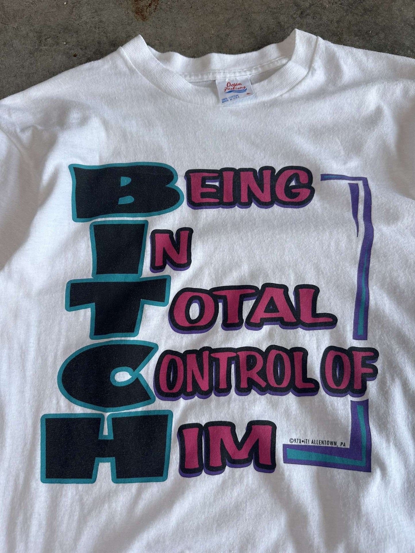 (M) Vintage 'BITCH' Tee