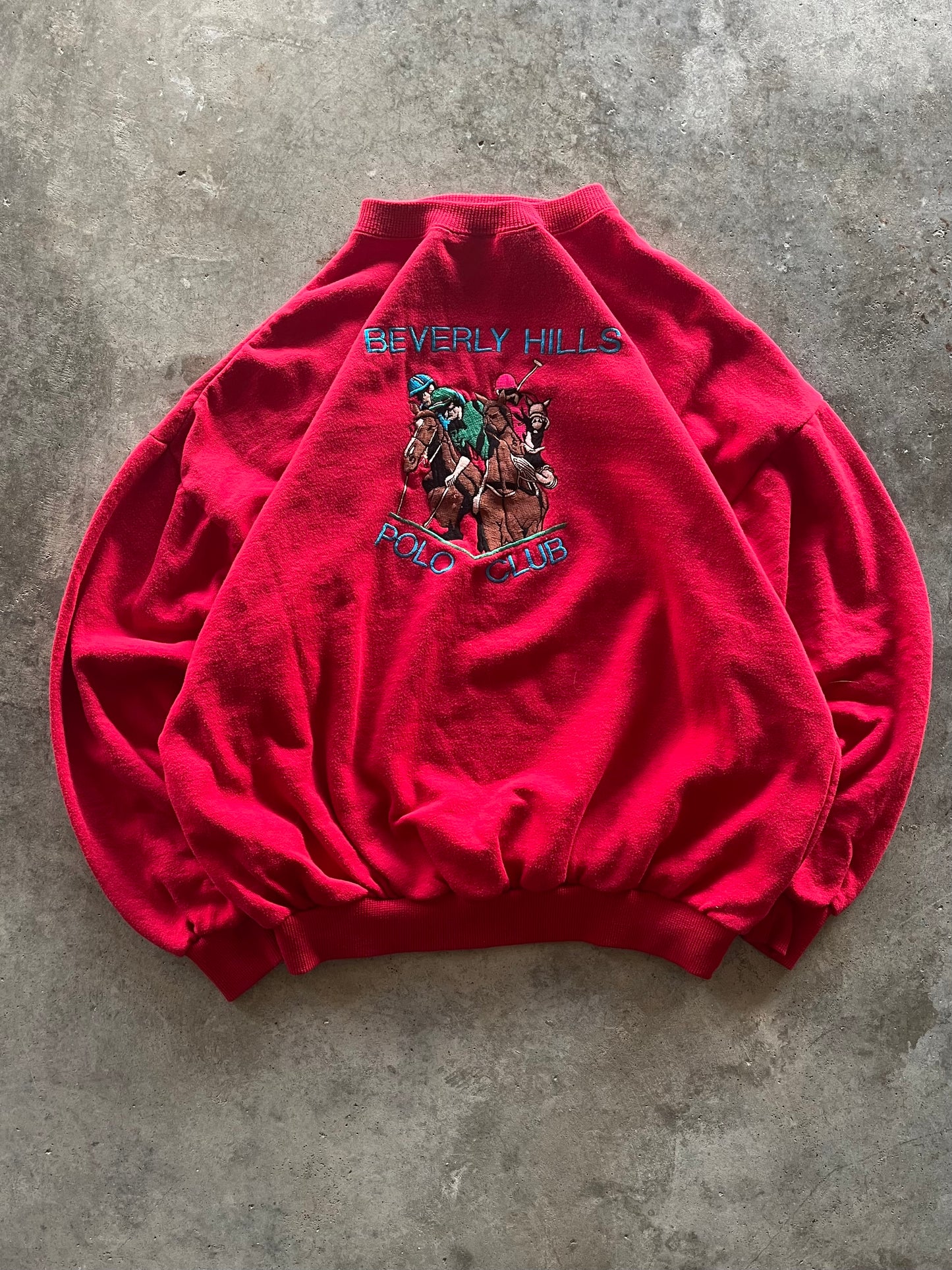 (XL) Vintage Beverly Hills Polo Club Sweatshirt